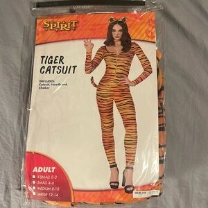Tiger catsuit Halloween costume